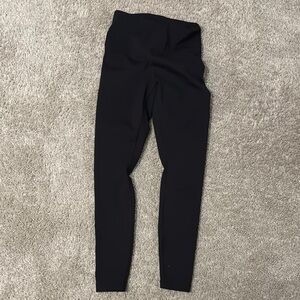 Black High-Waisted Leggings